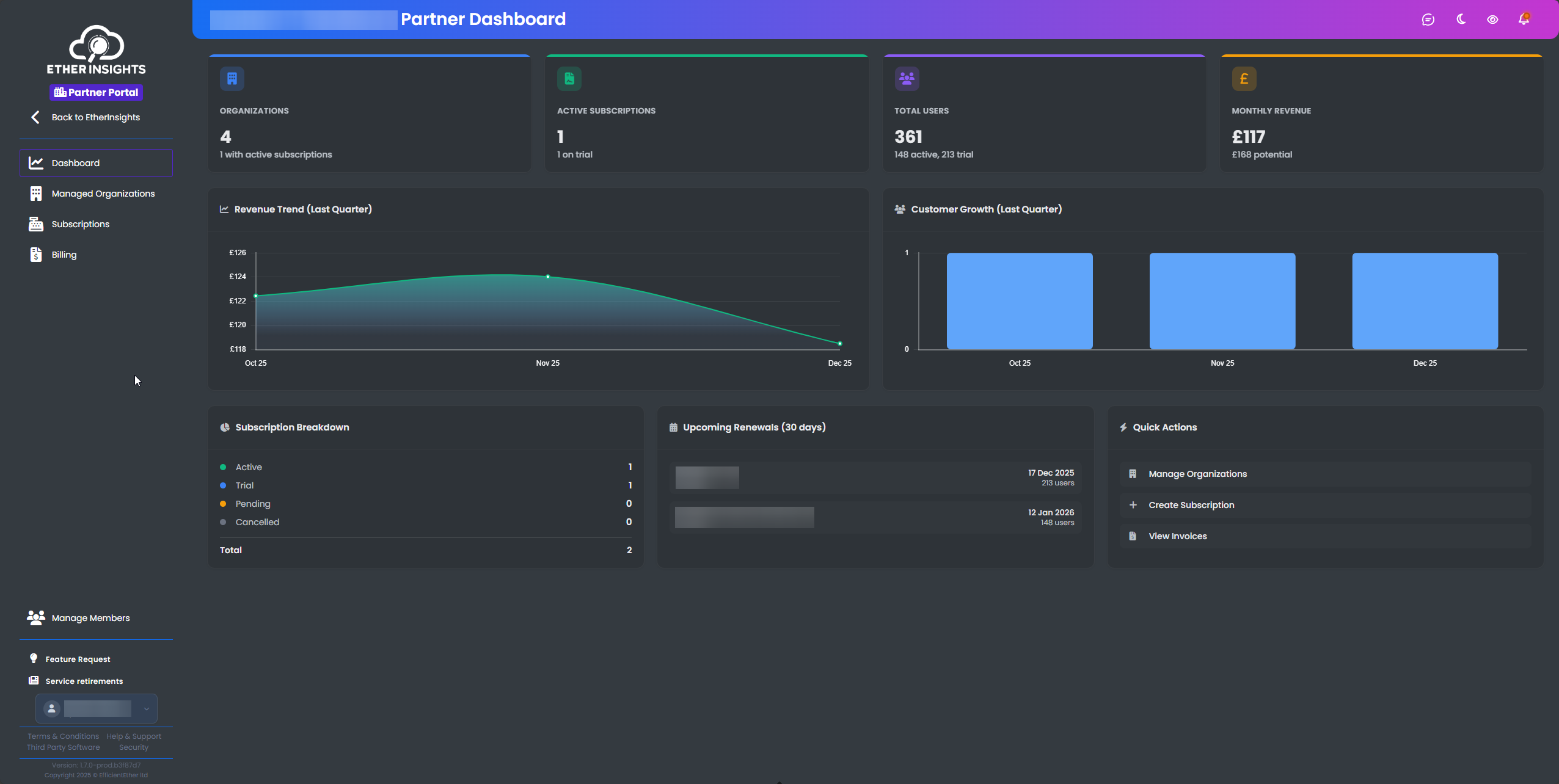 Partner Portal